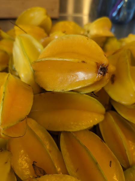 Starfruit harvest at Garden of the Arts